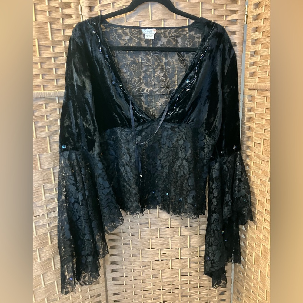 Vintage Charlotte Russe Whimsical Top - Picture 2 of 10